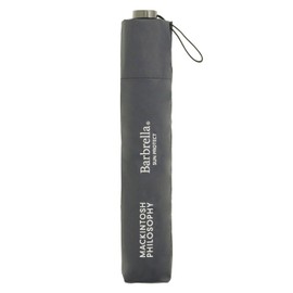 MACKINTOSH PHILOSOPHY 11055 11059 Barbella Sun Protection Folding Umbrella, Ultra Lightweight, Light Blocking, Heat Blocking, UV 21.7 inches (55 cm), Plain, navy