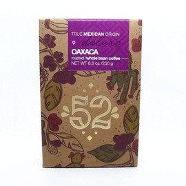 52 DELUXE, Artisan Mexican Coffee, Premium Collection Whole Bean Coffee - Oaxaca