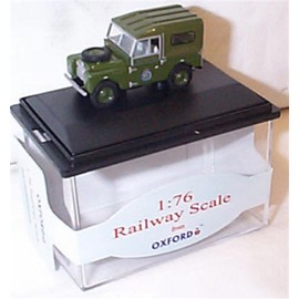 oxford LAND R0VER defender series 1 civil defence 88 hard top car 1.76 railway scale diecast model