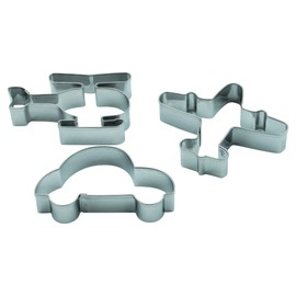 Car + Plane + Helicopter Cookie Cutter Aviator