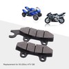 GOOFIT Motorcycle Disc Brake Pads Set Replacement for 50-250cc ATV