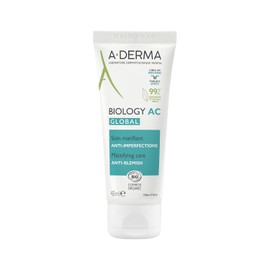 A-DERMA, Crema facial anti-imperfecciones, matificante, para piel mixta a grasa con tendencia acnéica, 40ml