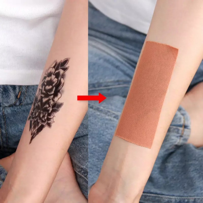 문신커버 테이프 5cm 살색 타투가림 패치 Tattoo Cover Tape 5cm