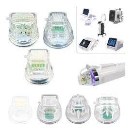 Aqua Aesthetics Radiofrecuencia Fraccionada 3 Cartuchos 10 25 64 Pin Nano Rf