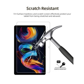 WUNIAK Screen Protector for TCL NXTPAPER 11 Plus Tablet 11.5inch, HD Scratch Resistant Tempered Glass Film for TCL NXTPAPER 11 Plus Drop Protection,Touch Sensitive,Anti-Fingerprint,1 pack.