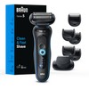 Braun Electric Shaver for Men, Series 5 5120s, Wet &