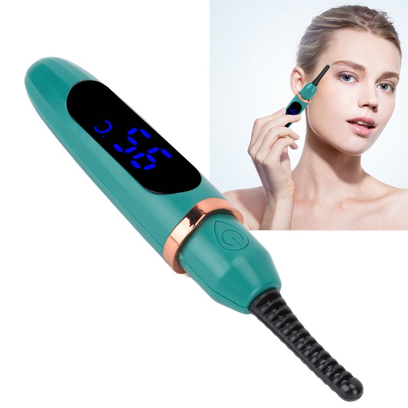 Heated Eyelash Curler USB Fast Charging Fast Heating Digital Display