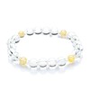 Kyozudou Natural Crystal x Natural Stone Power Stone Bracelet, Stone,