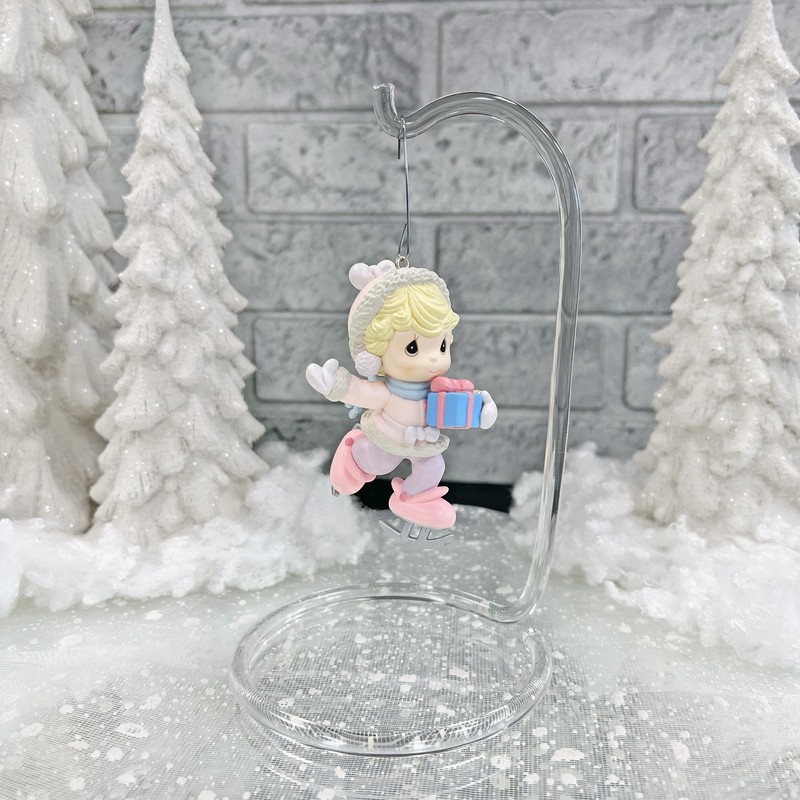 Plymor Clear Acrylic Rod 6.625" Ornament Hanger / Display Stand