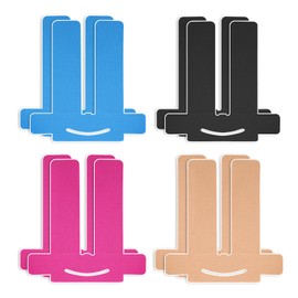 Flintronic 8PCS Precut Kinesiology Tape for Knee, Elastic Waterproof Sports Tapes, Breathable Knee Tapes for Knee Pain, Provide Support and Stability to Muscle, for Knees Shoulders Ankles Wrists