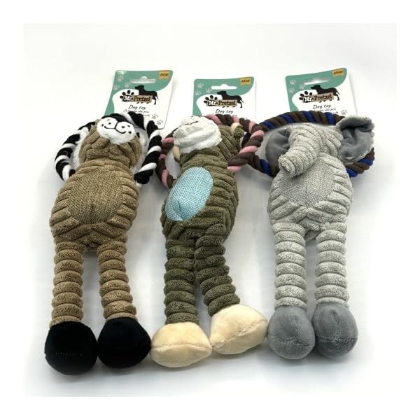 Mr. Pretzel Dog Plush Toy 30 cm Dog Toy Chew