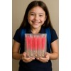 Classic Rock Candy Sticks, Sugar Rock Crystal Lollipops, Individually Wrapped