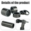 SUJEBKC 5 Pieces Carbon Fibre Bicycle Stem Spacer Set Bicycle