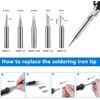 Fine Soldering Iron, 60 W Soldering Gun, Electronic Soldering Iron,