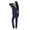 Amorbella Cooling Pyjamas for Women Bamboo Pajamas Jersey Knit Moisture