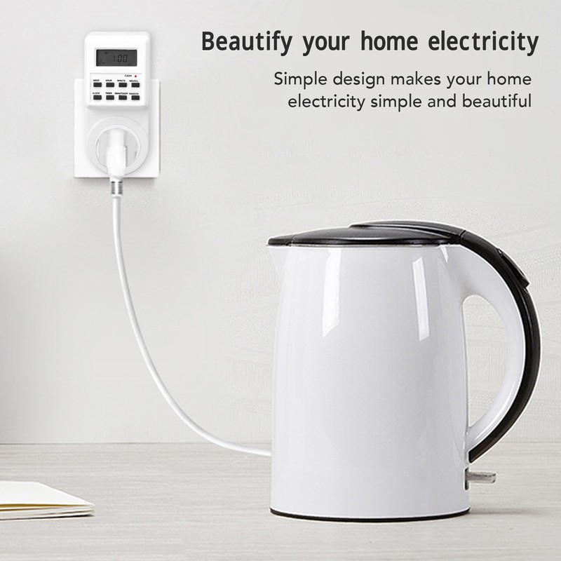 Indoor Mini Outlet Timer Digital Countdown Timer Outlet Indoor Timed