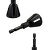 GUDINGHENG Deburring Drill Bit Tool, Threaded Round-Corner Deburring and Chamfering