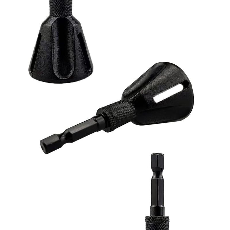 GUDINGHENG Deburring Drill Bit Tool, Threaded Round-Corner Deburring and Chamfering