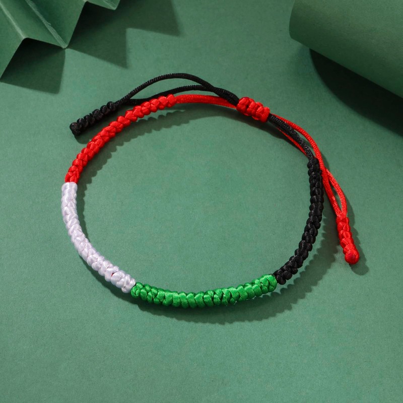Dreamtimes Country Pride Country Flag Code Lucky Bracelet Protection and