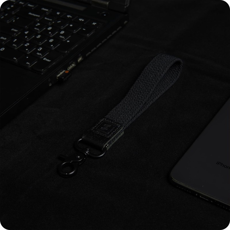 SENLLY Wristlet Lanyard, Stretchy Keychain Holder, Original Elastic Anti-Drop Design