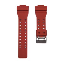 TIMEWHEEL® MOD Replacement RED Watch Band Strap fits Casio G Shock GA-100B-4 series GA-100 GA-110 GA-120 GD-100RF & More
