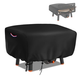 Safipotts Pizza Oven Cover Compatible with Blackstone 2238 Pizza Oven, 600D Heavy Duty Waterproof Pizza Oven Covers, Pizza Oven Outdoor Cover with Handle & Drawstring, Black