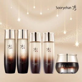 수려한 자우 럭셔리 진 기초풀세트 스킨X2+에멀전X2+크림[35814974] Soo Ryeon Ja Wu Luxury Essence Full Set SkinX2 + EmulsionX2 + Cream [35814974]