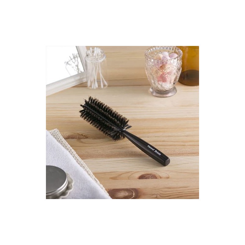Kai Corporation KQ1542 Natural Hair Roll Brush, Chisel Hair, Large