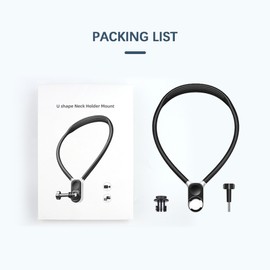 Magnetic POV Neck Holder Mount Necklace Mount Chest Holder Compatible with  12/11/10/9/8/7 Insta360  Osmo Action Cameras