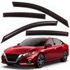 Lightronic WV194205 in-Channel Side Window Deflectors & Visors Vent Rain