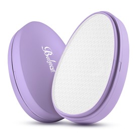 Baluca BALUCA Glass Foot File Callus Remover for Feet - Nano Glass Foot Scraper Scrubber Dead Skin Removal for Cracked Heels,Professional Pedicure Tool for Home, Salon, and Travel (Purple)