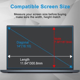 2 Pack Screen Protector for Lenovo Flex5 Chrome (14″,14IAU)/ThinkBook 14 Gen 7 AMD/Gen 6 Intel,ThinkPad L14 Gen 5 (AMD)/E14 Gen 6 (Intel)/P14s Gen 5 (AMD),High Defition Crystal Clear Screen Protector.