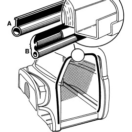 COUNTERPART AUTOMOTIVE 1949 1950 1952 1953 1954 CHEVY GMC TRUCK CAB WINDLACE CAB SIDE SEALS  STYLE # B