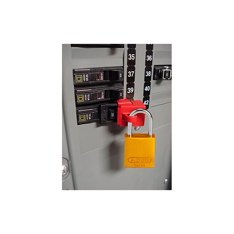 Brady Clamp-On Breaker Lockout, for 480/600V - 65397, 1 Count