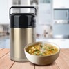 1000ml Stainless Steel Vacuum Thermos Lunch Box Smoldering Mug Insulated