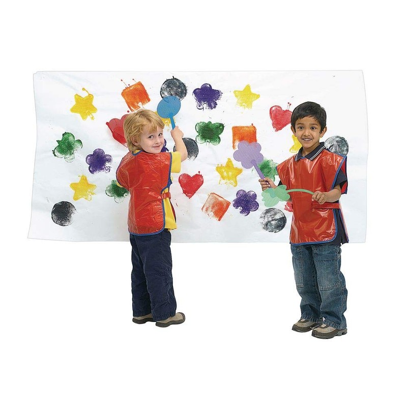 Colorations Fun Shapes Paint Swatters - Set of 24 (Item