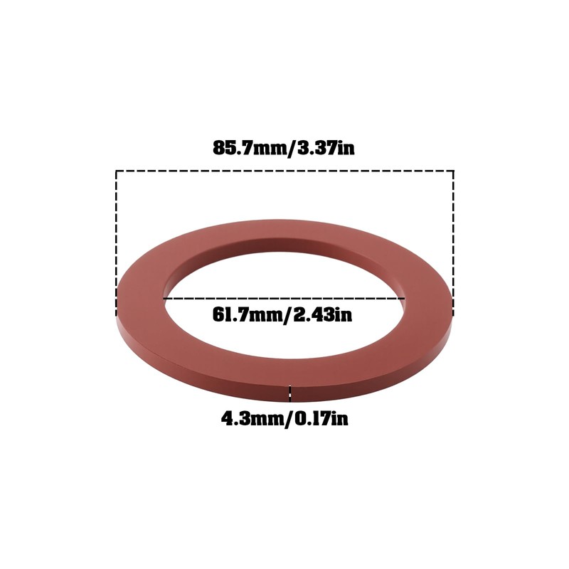 ECSiNG 2 x Fuel Cap Seal O-Rings 0337017000 Compatible with