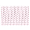 100pcs Paper Clips Portable Purple Lip Shape Rustproof Electroplated Metal