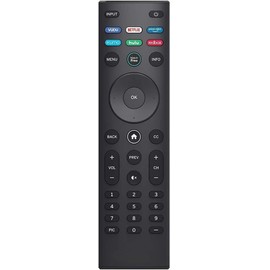 XRT140 OEM Universal Remote Control for All VIZIO LED LCD HD 4K UHD HDR Smart TVs Compatible w/All VIZIO V/M/D/P/PX/E/OLED Series (XRT140 Xumo/Hulu/Redbox)