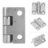 Alomejor Four Hole Boat Hinge 316 Grade Stainless Steel Square