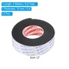 PATIKIL 2m/6.6ft Sealing Foam Tape, 2 Pack 5cm Wide 10mm
