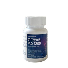 Nutrione Chondroitin Max 1200 900mg 60 tablets x3 / 뉴트리원 콘드로이친 맥스 1200 900mg 60정 x3개