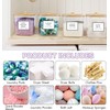 4 Pack Laundry Pods Container,Clear Laundry Room Organization Containers,Large Laundry