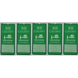 CLEAR [5 Pack] Ceramic Screen Protectors for Vivo Y72, Y52, Y31, Y20S, Y12S, Y75, Y16, Y22S, Y76, Y76S - Durable Flexible Shockproof Protection Film