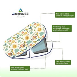 9 Pcs Self Heated Eye Mask, Disposable Soothing Steam Eyes, Moisturizing Heat Eye Mask, Warm and Comfy for Relaxation, Dry Eyes