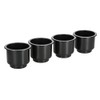 4Pcs/Set Recessed Drop In Plastic Cup Drink Can Holder For