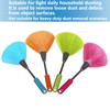 4 Pack 10" Small Microfiber Duster, Delicate Fluffy Microfiber Feather