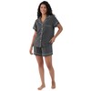 Joyaria Women's Summer Pajama Shorts Set - Ultra Soft Bamboo