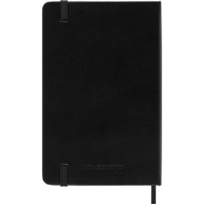 Moleskine Weekly Planner, Vertical Weekly Planner 12 Months 2025, Hard