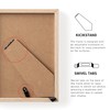 TONES FRAME DESIGN 5x7 Picture Frame Matted to 4x6 Natural